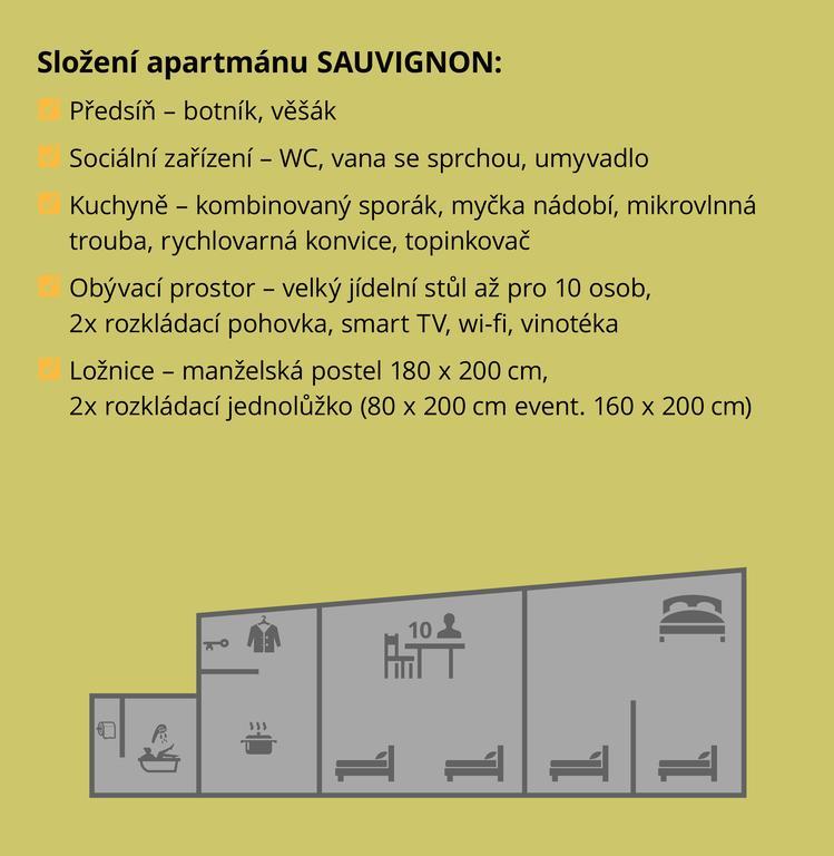 Vinarske Apartmany Znojmo Eksteriør billede